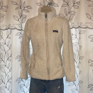 Patagonia Women's Off-White Teddy Jacket